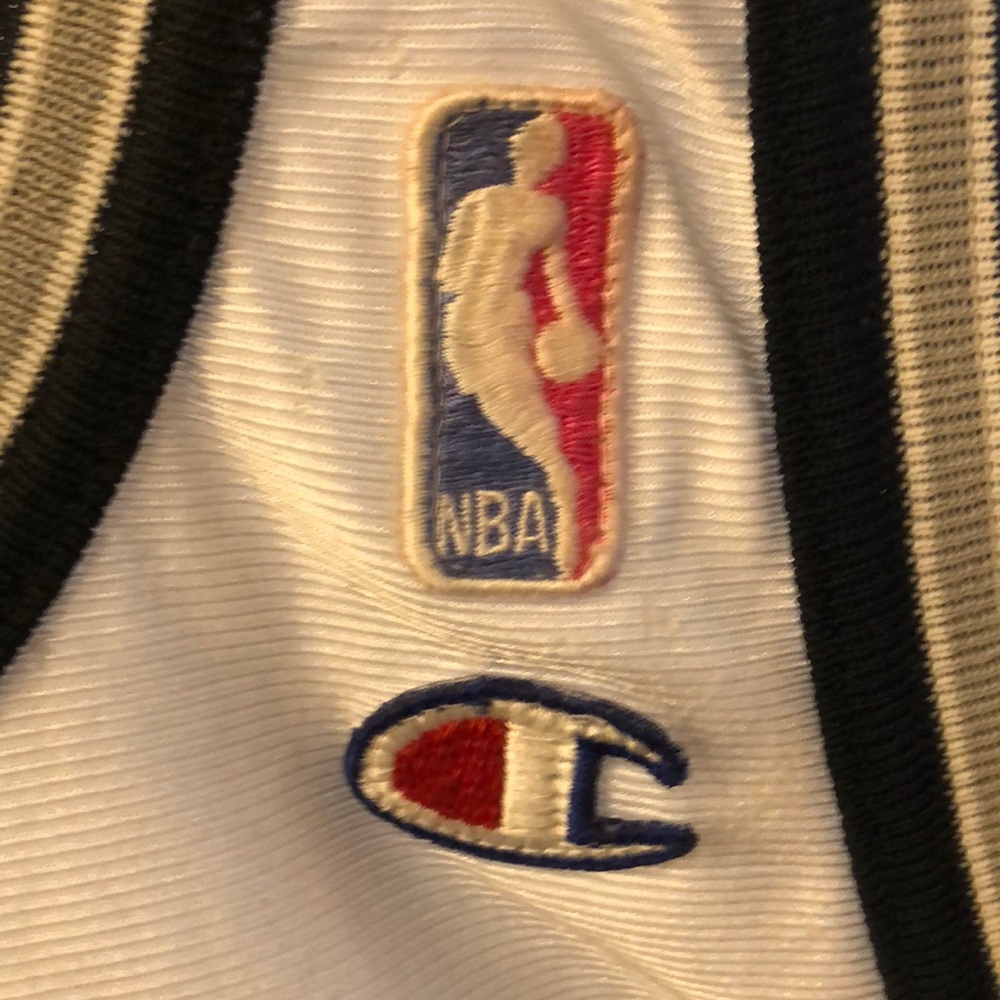 Vintage Champion David Robinson Spurs Jersey - Picture 5 of 5
